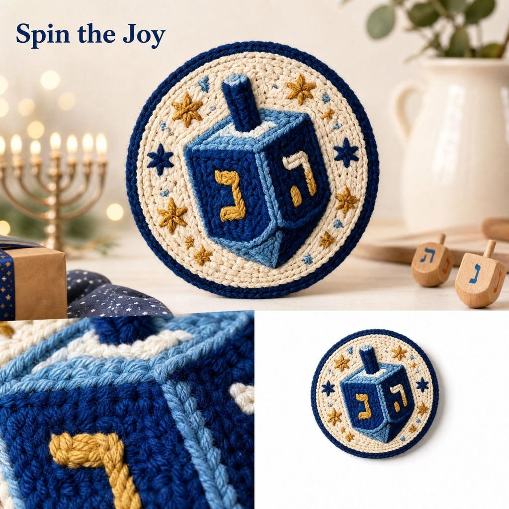 Lights Punch Needle Decorative Ornament Series
