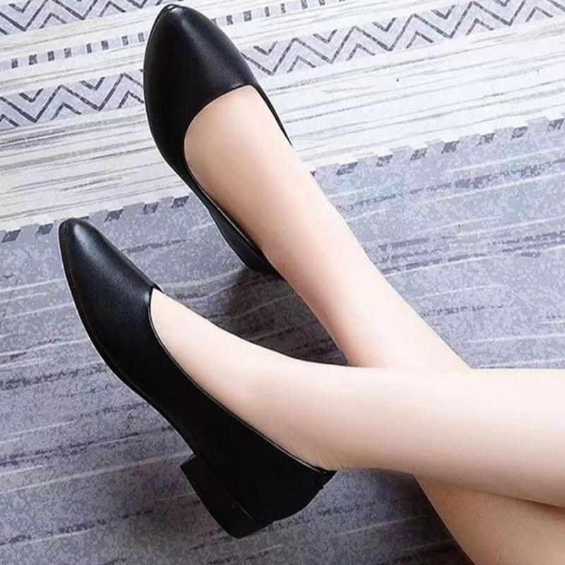 Female Pumps Nude Shallow Mouth Women Shoes Fashion Office Work Wedding Party Shoes Ladies Low Heel Shoes