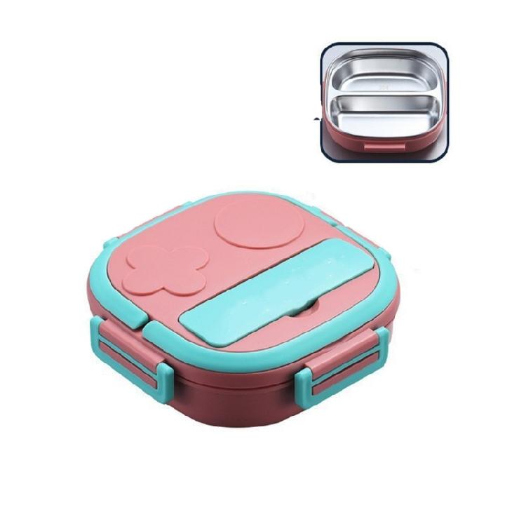Elegant Two Level Lunch box with Seal Lid Unique Multi Layer Food Storage Box for Business Lunches and Outdoor Picnics