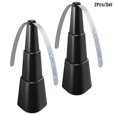 2Pcs Fly Fans for Table Portable Fly Repellent Fan Spinner for BBQ Outdoor Indoor To Keep Your Food Clean