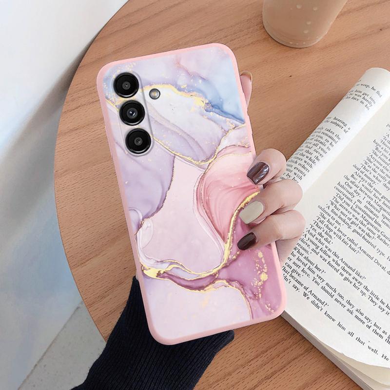 Leopard Print Phone Case For Samsung Galaxy A24 A54 A55 A34 A56 A16 4G Protection Back Cover Soft Silicone Fundas Shell Coque