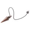 2pcs 99.9% Copper Dowsing Rod Psychic And Divination Copper Pendulum Kit Portable Dragon Seeking Detachable Tool
