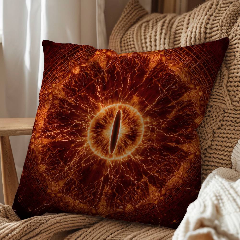 Ancient movie Lord of the Rings Pillow Case Pillow Case Living Room Sofa Cushion Cover Suitable For Home Bedroom Room Decoration