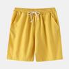Men's 2022 Summer Cotton Linen Retro Shorts - Plus Size Elastic Waist
