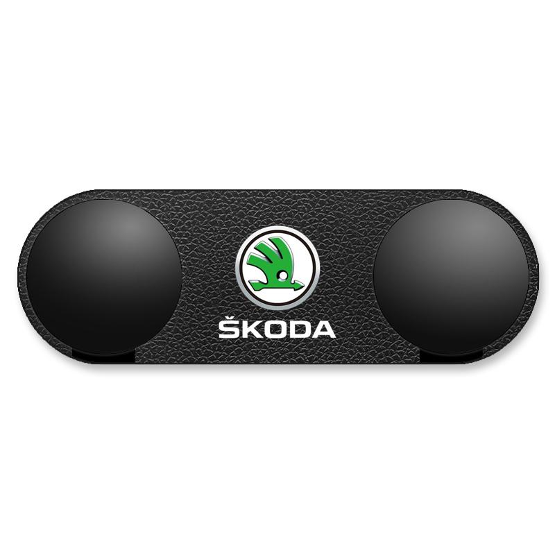 1pc Car Sticky Hook Key Fob Holder For Skoda VRS Octavia 2 3 A5 A7 MK2 MK3 Superb 3V 3T B6 B8 Kodiaq Karoq 2004-2024 Accessories WD8