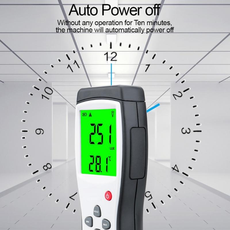 Digital Meter Photometer Illuminometer Spectrometer Spectrophotometer High Precise Exposure Meter 200,000
