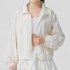 Women's Jacket New Balance Sports Club Jacket Women's Ivory White