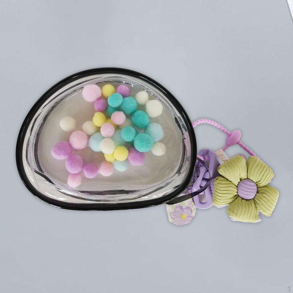 Clear Figure Display Bag Mini Doll Storage Case, Dustproof, Waterproof Small