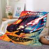 Customiz Name Personality Top Gun Maverick Blanket Soft &Warm Sofa Office Bed Travel Lunch Break Blanket, Gift Suitable All Seasons