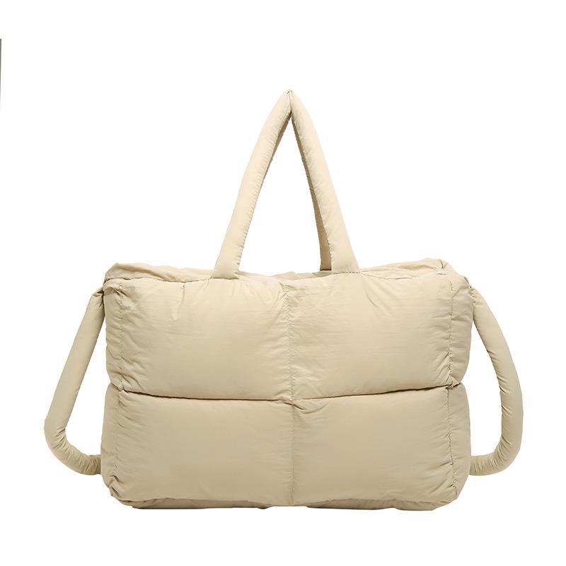 Cotton clothing largecapacity handbag women's summer version new trendy casual shoulder bag versatile messenger bag