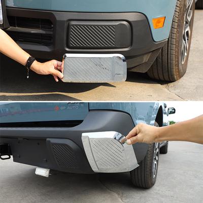 ABS Car Front Rear Bumper Strip Lip Spoiler Scratch Protector Trims Cover Sticker For Ford Maverick  Car Accessories