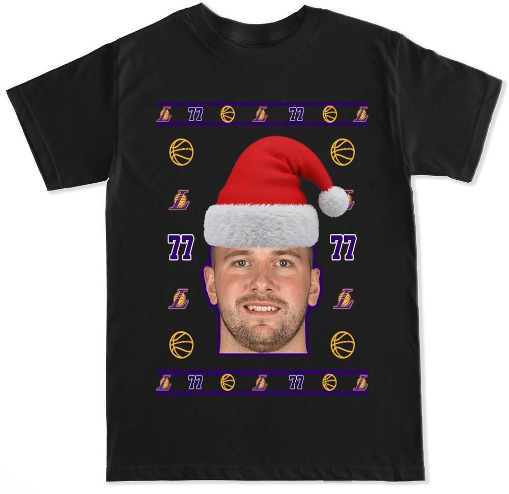 LUKALIDAYS UGLY CHRISTMAS SWEATER BASKETBALL XMAS FUNNY HOLIDAYS MENS T SHIRT Unisex T-Shirt XXXL