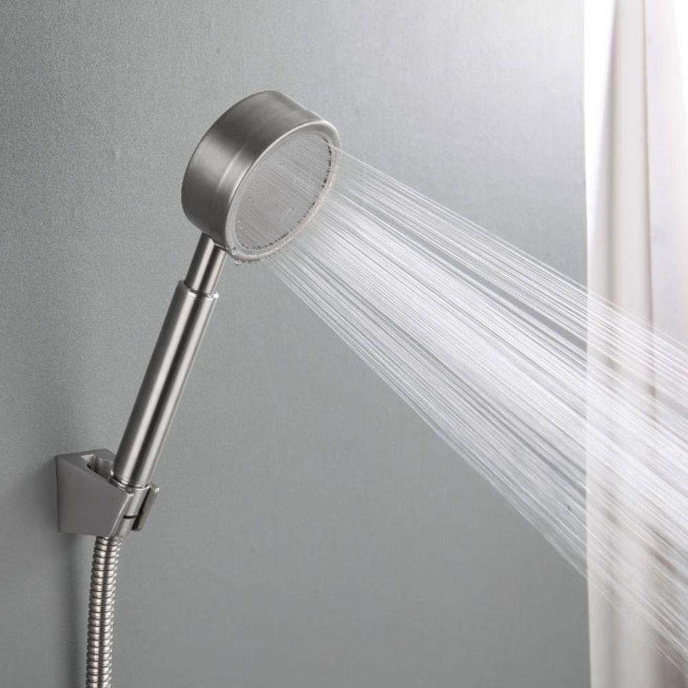 Built-in Filter Booster Shower Head Kit Water Saving Supercharged Rainfall Shower Head Hotel