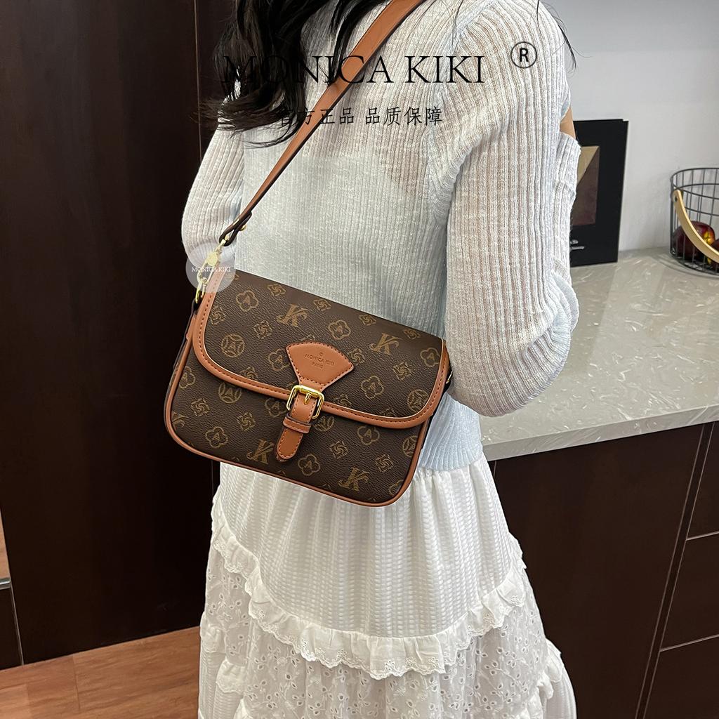 Premium Women's Bag Small Bag 2025 New European and American Hot-selling Fashion Printed Small Square Bag Versatile Shoulder Messenger Bag