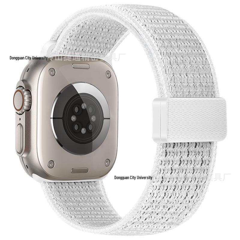 Compatible Apple iWatch Magnetic Buckle Nylon Band for Series 10/9