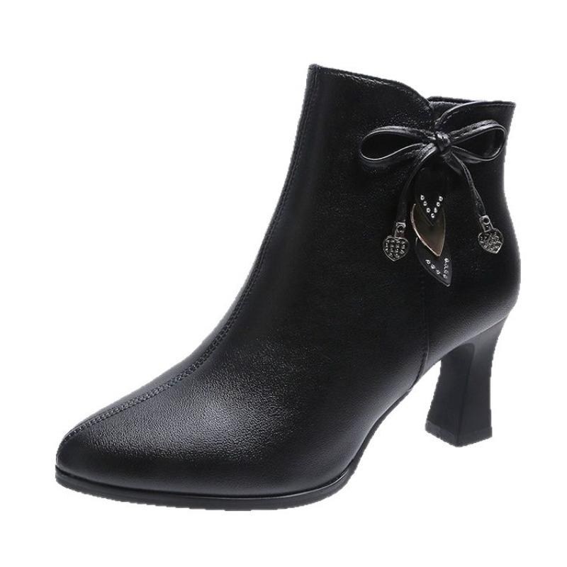 Women's Shoes - New Style Soft-soled Short Boots, Suitable for Women To Wear