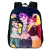 Printed Witch Hunters Huntrix Kpop Kindergarten Bag, Cartoon 12-inch Backpack Lightweight