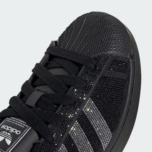Superstar Wmns Adidas Originals 2 'Rhinestone Black Silver' Женские IH4200