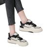 Campus 2025 Spring and Autumn New Women's Shoes Versatile Muffin Sneakers Sneakers Lace-up Board Shoes Dopamine White Shoes