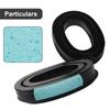 3M WorkTunes Ear Pads Silicone Gel Instant Chill Replacement Ear Pads for 3M Range Guard Hearing Ear and Earmuffs - WorkTunes/Peltor Protectors,