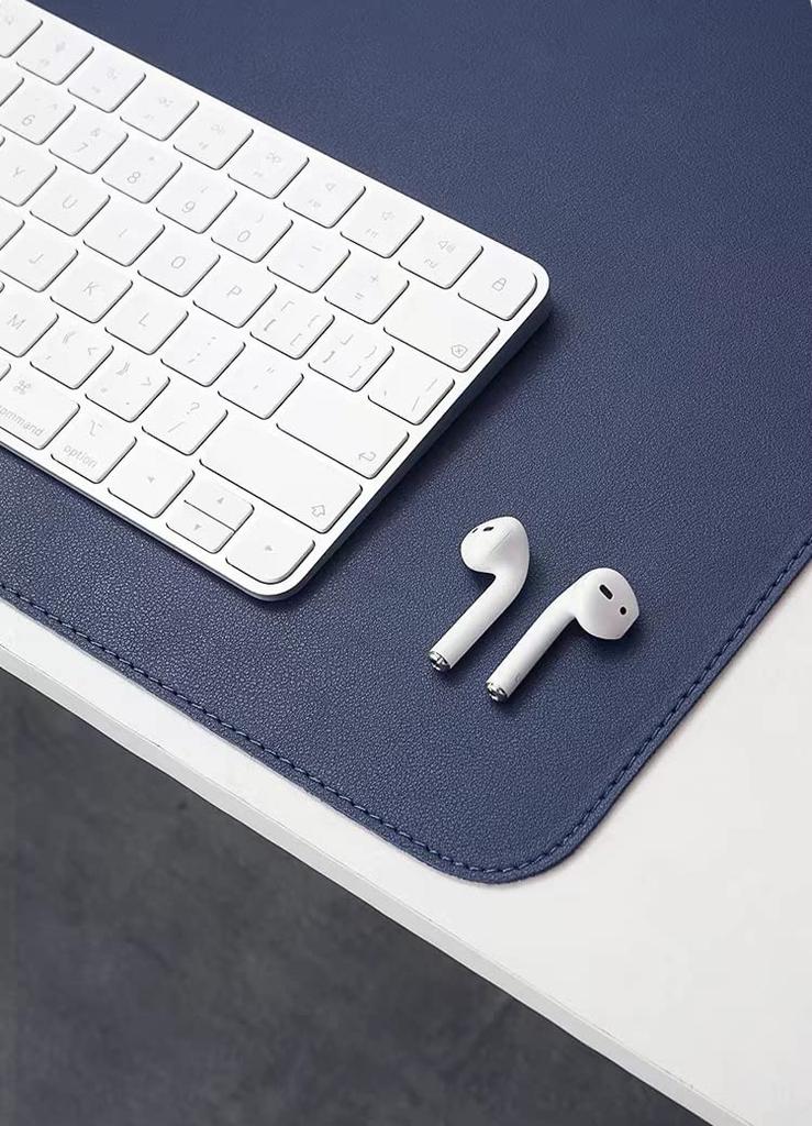 NINAINAI New PU Le Rem Ram Mouse Pad Gaming Anime Waterproof Mouse Mat Anti-Slip Double-Sided (Black, 40X80cm)