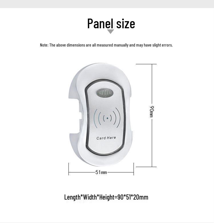 Electronic Sauna & Gym Lock: Induction Drawer & Bathroom Locker Lock