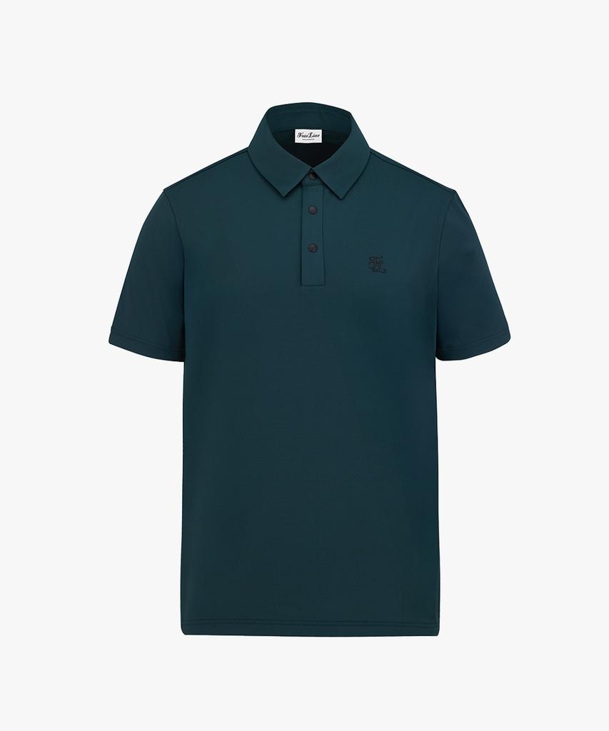 FAIRLIAR GOLF Men'S Color Performance T-Shirt (Dark Green)