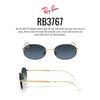 Occhiali da sole 0RB3767 ARISTA BLUE GRADIENT DARK GREY 54mm Ray-Ban