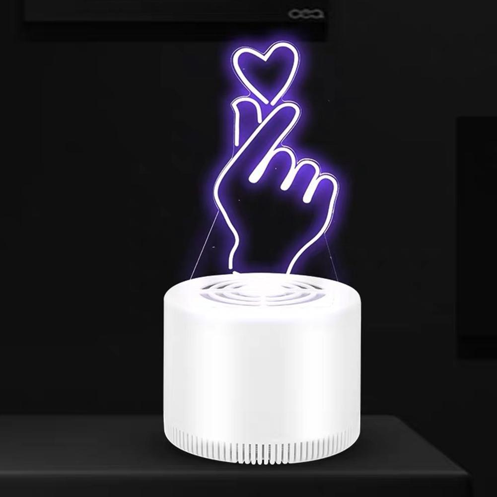 Yaratıcı USB Sivrisinek Katili LED Lamba Fly Bug Böcek Zapper Tuzak Dekor Işık