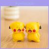 Pikachu Wooden Craft Figurine With Handmade Design For Home Office Decor And Giftgiving