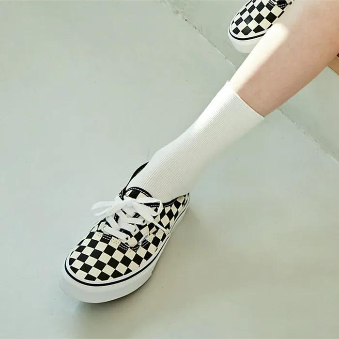 [Gift Set] Stretch Mid-Length Ribbed Socks 5 Pairs Color Pack 9