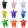 Inflatable Fat Adult Suit Costume Chub Sumo Blow Up Colorful Costume Halloween
