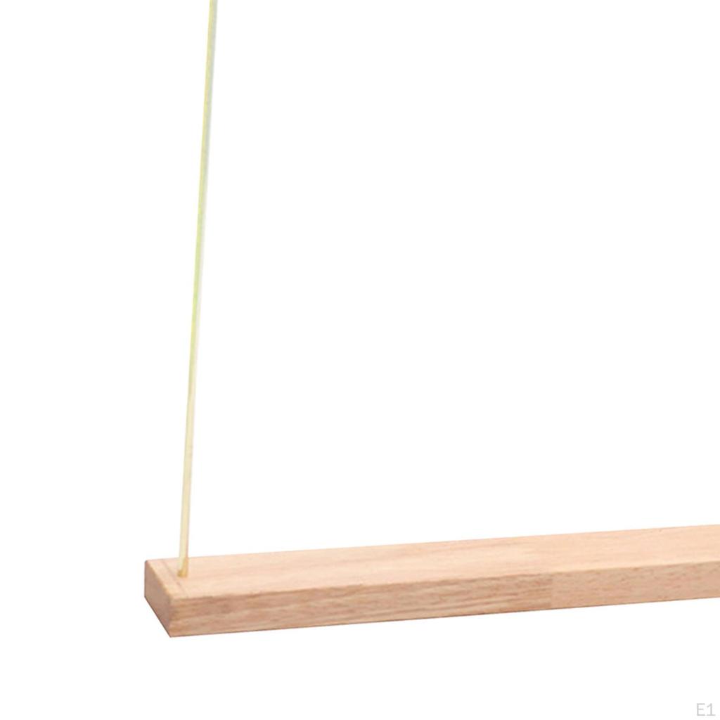Necklace Stand Holder Hanging Jewelry Display Rings Multipurpose Display, Wooden Shows