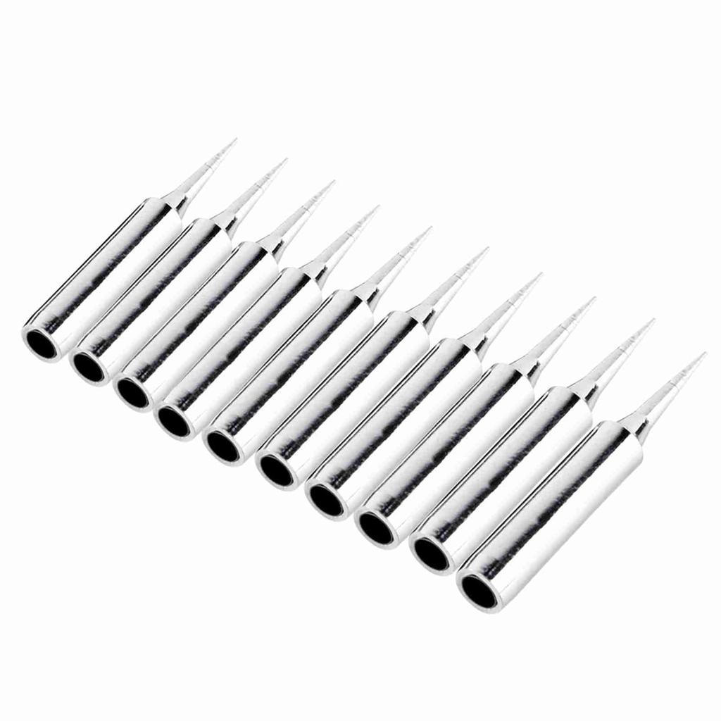 10Pcs Sharp Soldering Replacement Solder Iron Tips Station Tool 900MTI