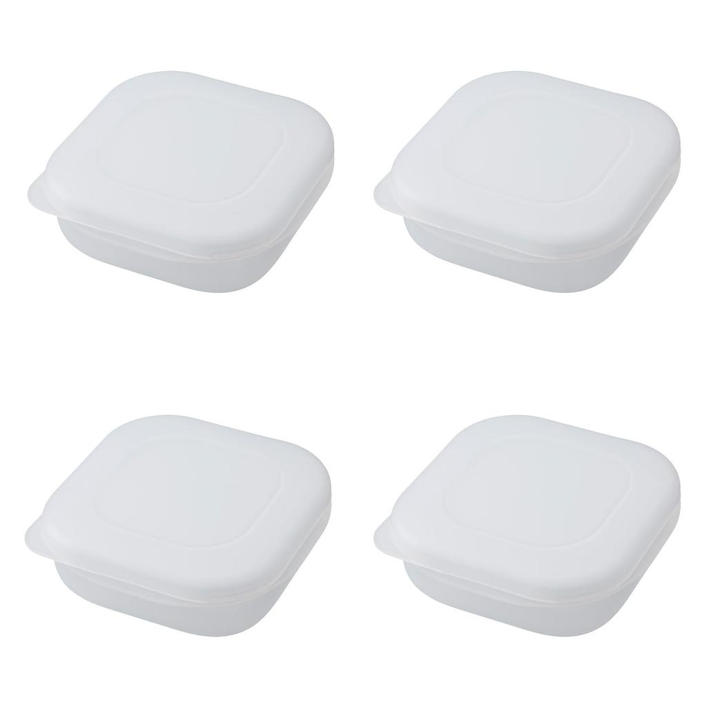 Marna Extreme Frozen Rice Container Matte with a Slatted Base To Prevent Frozen Storage Rice Freezer Pack of R511CL (Web-only Clear/Comes