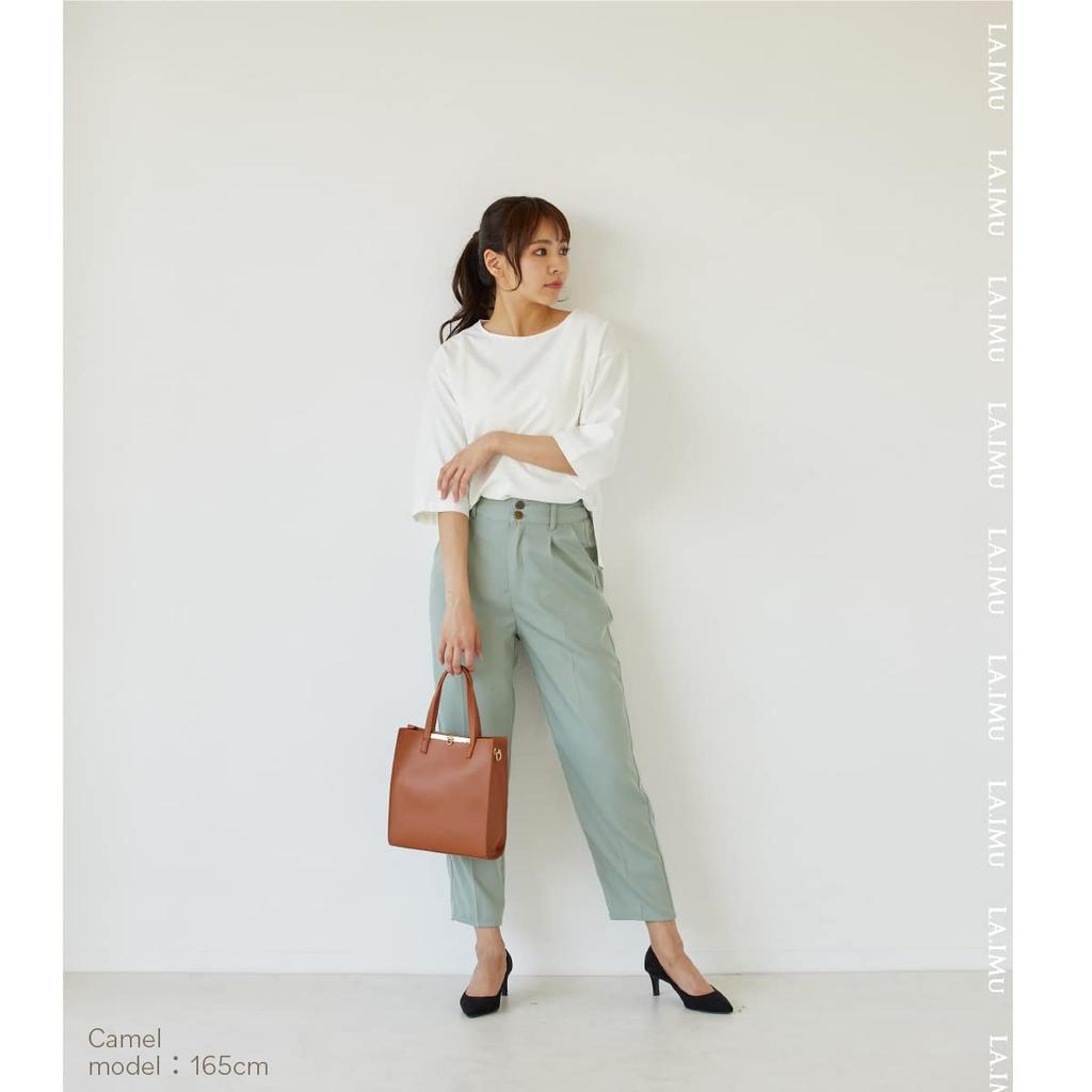 LA.IMU Tote Bag LM-19233 Women's Camel