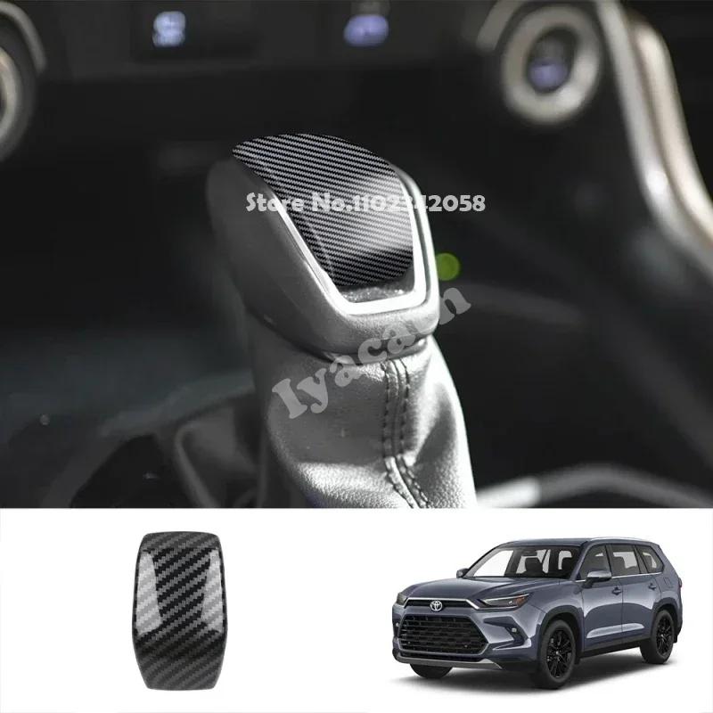 LHD For Toyota Grand Highlander 2024 2025 carbon window rise switch gear shift panle trument readlamp AC vent armest cover
