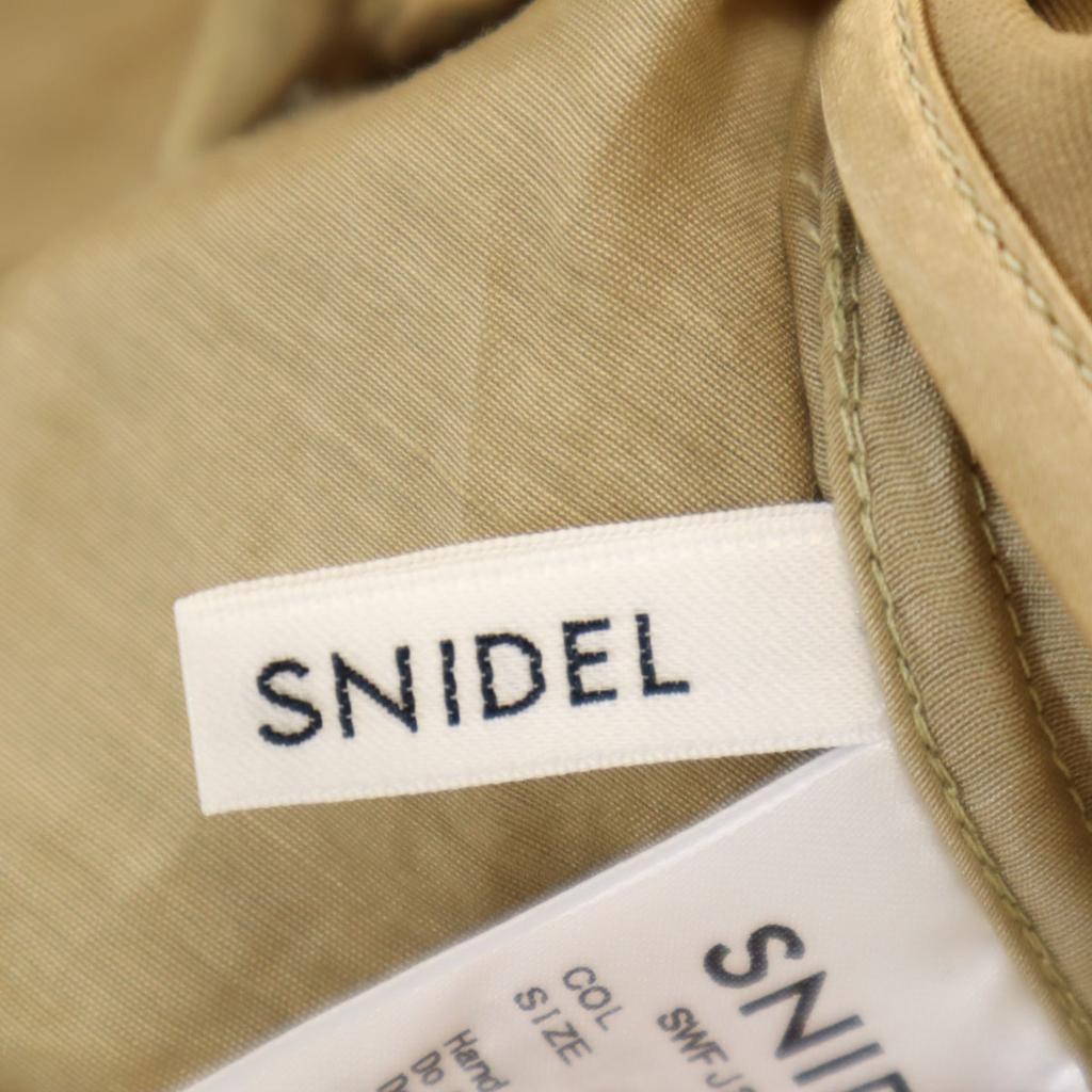 unused SNIDEL Long sleeve Sheer Blouson F beige Jacket Women Used