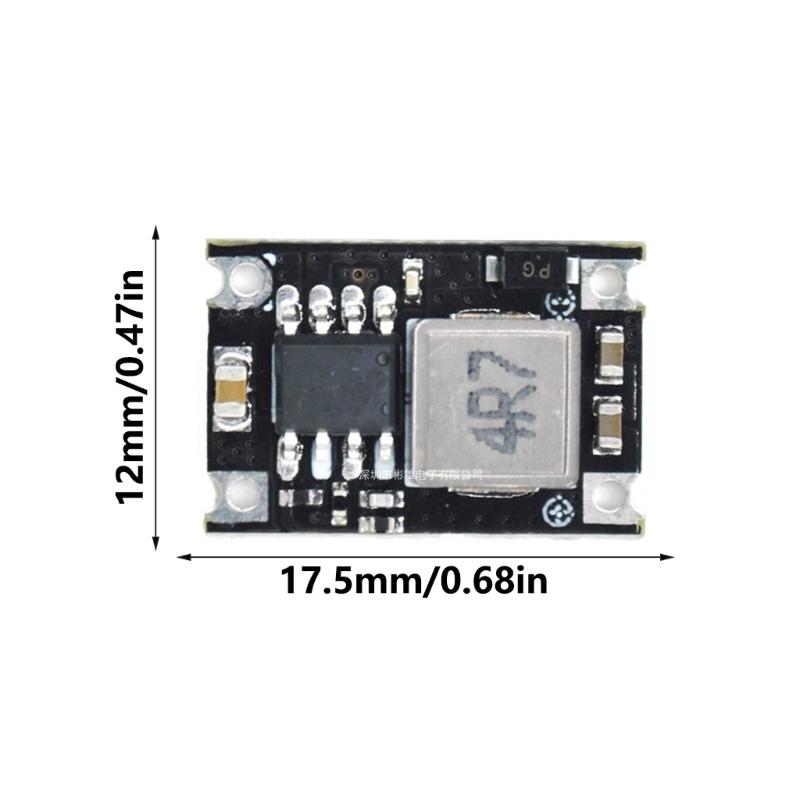 2Pieces DC3A Voltages Regulator 5V30V Input To 3.3V/5V Output  Steps Down Module With High Efficiency For DIY Project