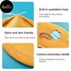 1Pcs Closestool Mat with Handle Keep Warm Washable Cartoon Toilet Seat Cover Breathable Toilet Mat Bathroom Accessories