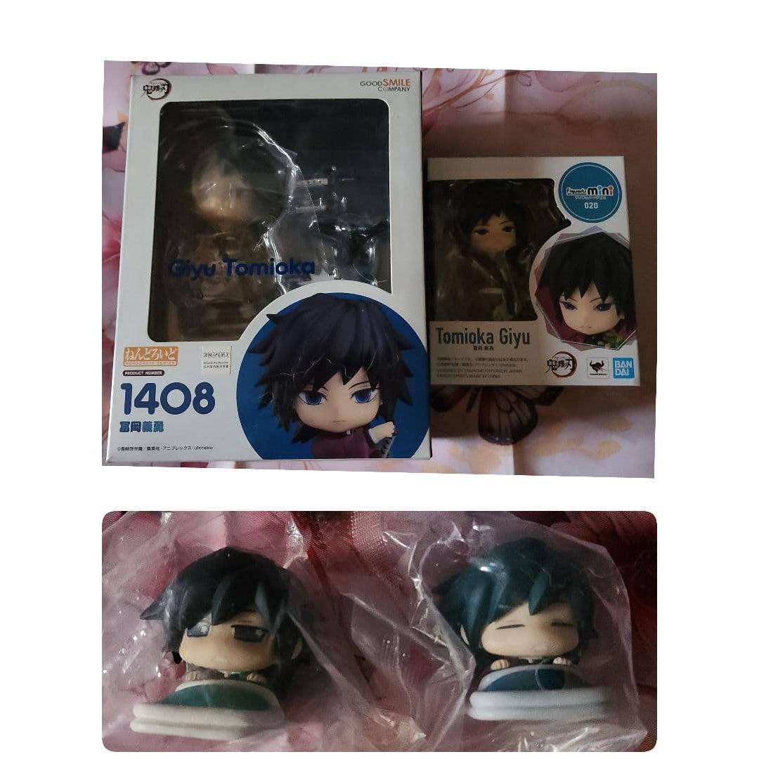 Used Demon Slayer: Kimetsu no Yaiba Giyu Tomioka Nendoroid 1408 Figure Arts Mini Sleeping Tank 2 Types