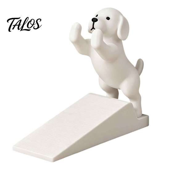 Decorative Door Wedge Cute Dog Stopper, 3D Printed Stopper for Bottom Labrador Puppy Decor of Door, Non-Slip Holder, Stop Bedroom Safety Catch
