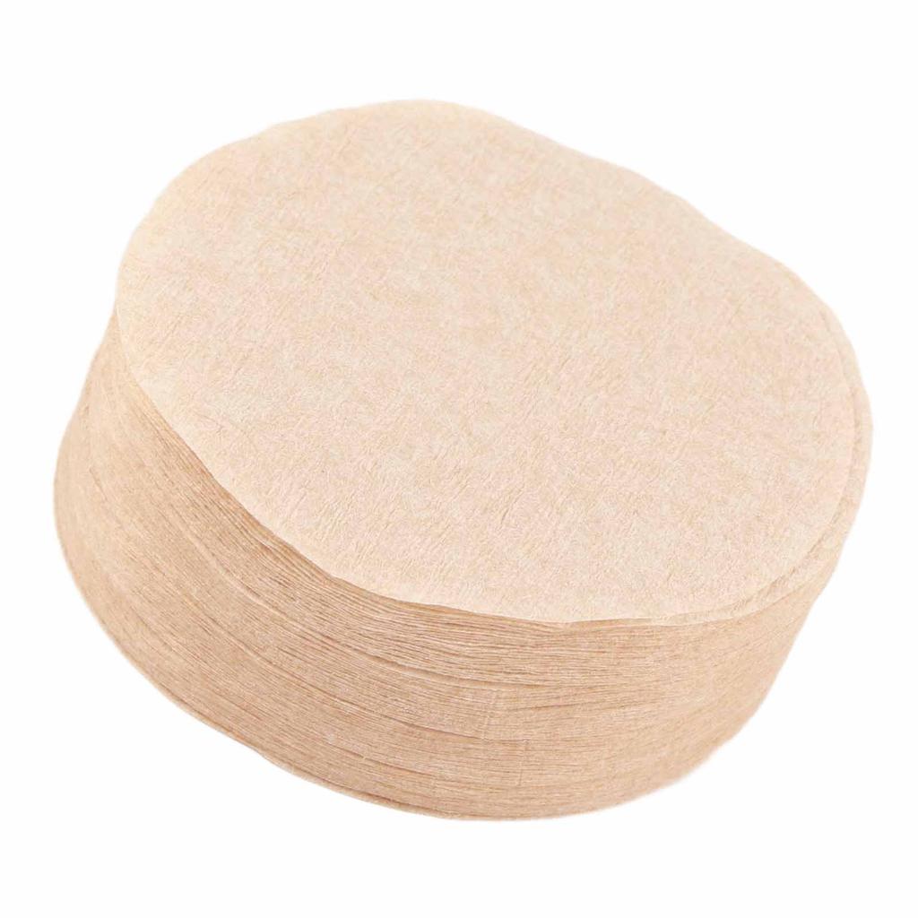 100Pcs Per Set Coffee Filter Paper Replacement Filter For Coffee Mocha (No. 6 Dia. 60mm)