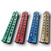 Butterfly Combs Stainless Steel Folding Training Practice Combs Hair Styling Tools For Sport Outdoor Use