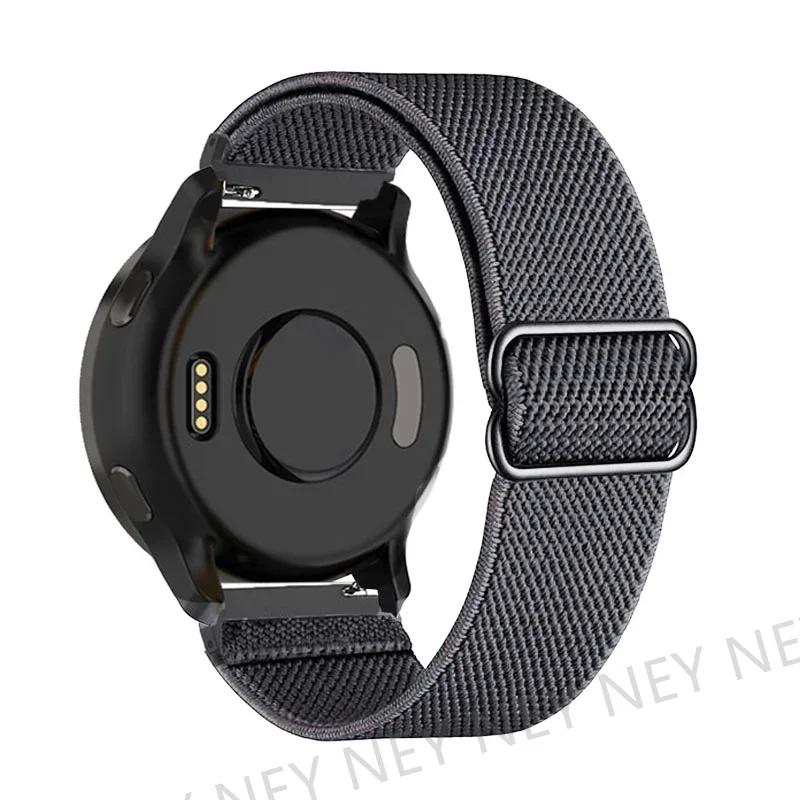 20 mm/22 mm Band für Amazfit GTS 4/2/2e/3/GTS2 Mini/GTR/4/3/Pro/GTR2/42 mm/Stratos Nylon elastisches Uhrenarmband Amazfit Bip-Armband
