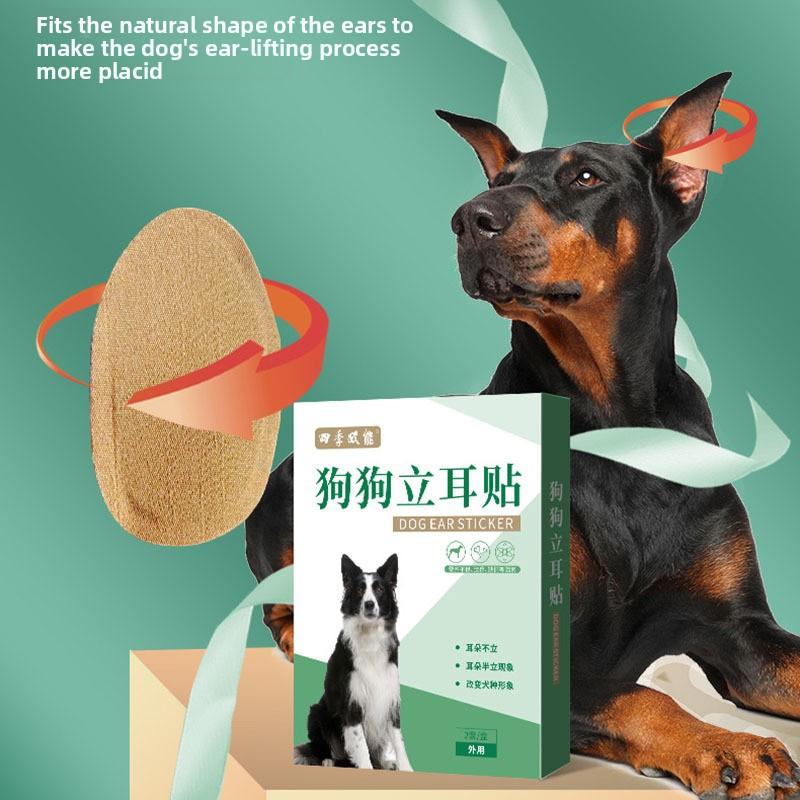Hundeohr-Aufstell-Sticker, Hundeohrenpflege, Ohrenkorrektur-Sticker, Geräte zum Aufstellen der Ohren für Erwachsene und Welpen