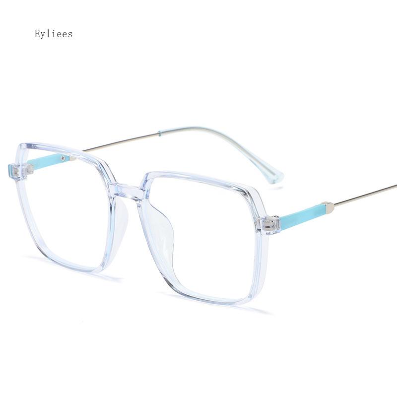 Blue Light Blocking Myopia Glasses Frame for Men and Women Optical Prescription Eyewear Spectacles Full Rim Oversize Eyeglasses