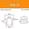 Anello passante protettore per cavi in silicone
