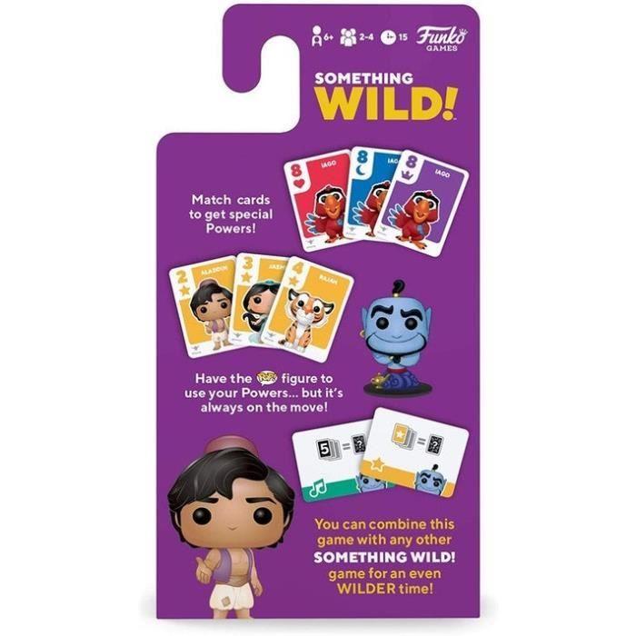 Jeu de cartes Funko Something Wild Card Game Aladdin - Marque FUNKO - Jeu de carte - 6 ans et plus