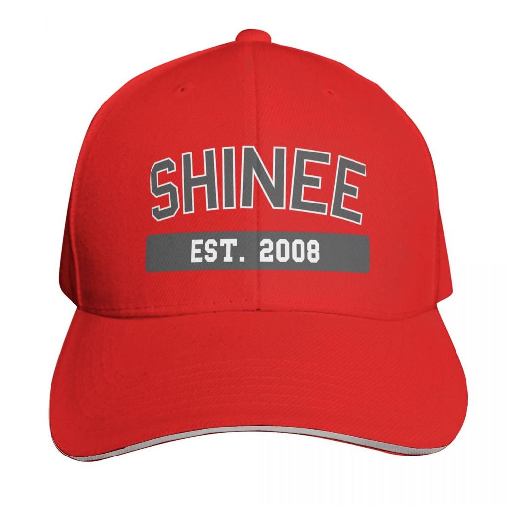 Kpop College  Shinee Kpop Merch for Kpop Fans Gift for SHAWOL Baseball Cap Luxury Unisex Cap Fashionable Unisex Womens
